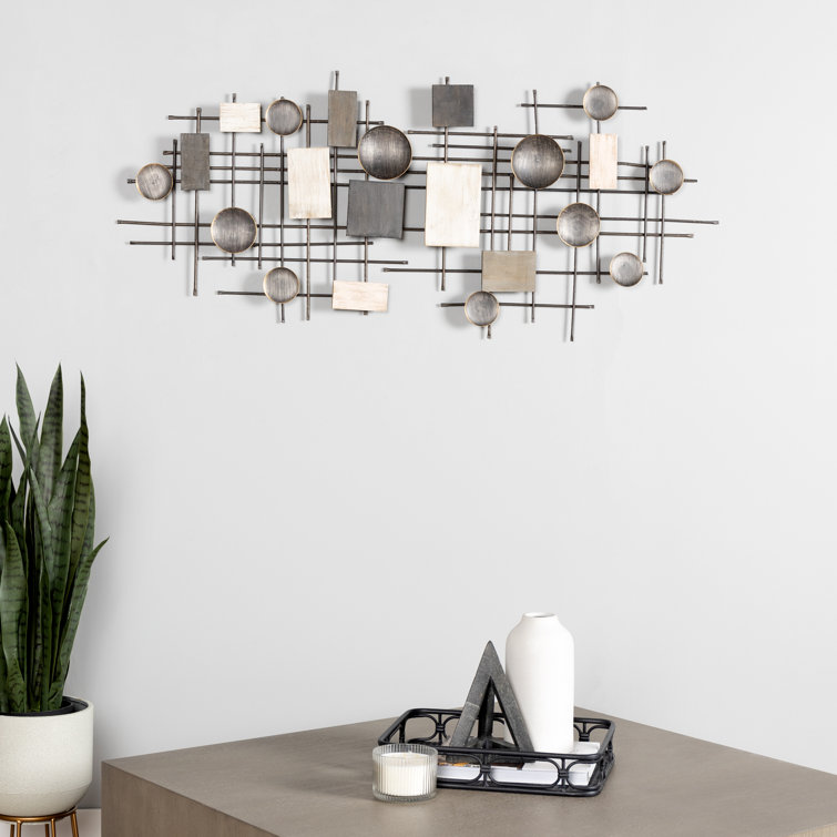 Corrigan Studio® Large Modern Industrial Wall Décor & Reviews | Wayfair